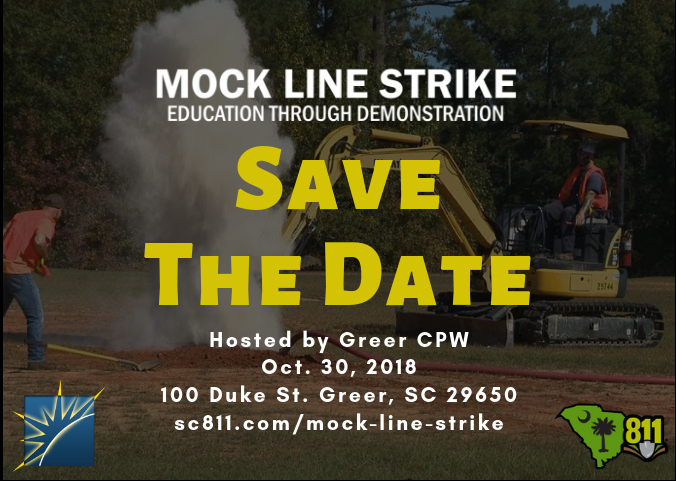 MOCK LINE STRIKE SAVE THE DATE